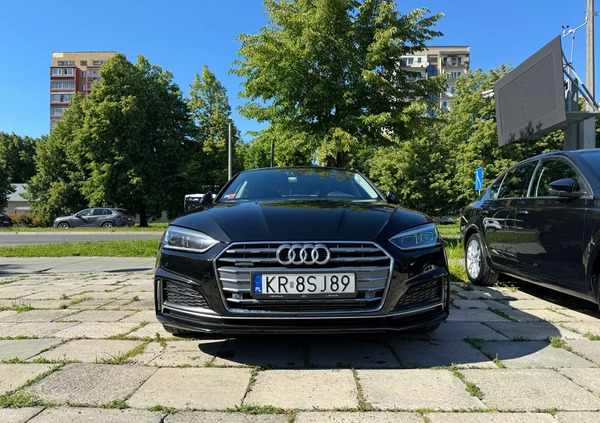 Audi A5 cena 160000 przebieg: 76450, rok produkcji 2019 z Kraków małe 121